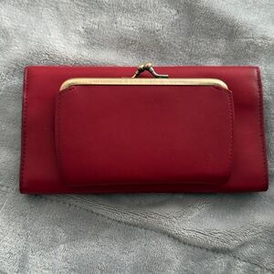 BUXTON Ladies Leather Wallet Vintage In Original Fancy Box